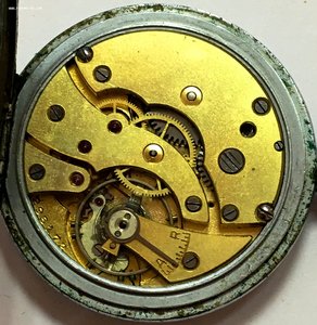 Карманные наградные часы РУЖД 1939 год.