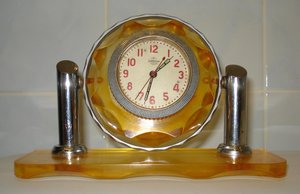 Часы настольные ЧЧЗ (танковые). Сталинский ампир (рабочие!!!