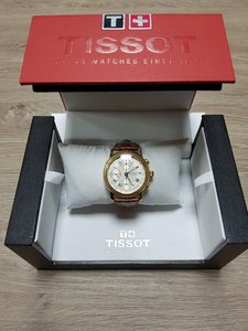 Золотые TISSOT BRIDGEPORT AUTOMATIC VALJOUX CHRONOGRAPH 38MM