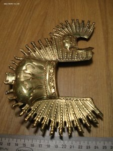 Большой красивый накладной венец корона для иконы Богоматерь