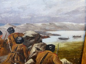 Картина на тему русско японской войны 1904 - 05.