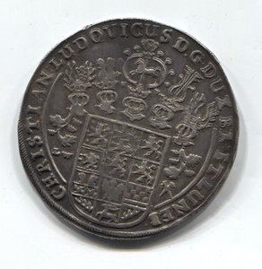 Великолепный Брауншвейгский талер 1660 года (конь) LW