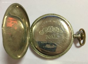 Именные карманные часы солдата Вермахта. DOXA