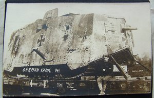 Немецкий танк A7V.