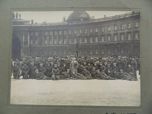 Большое фото РККА 2ые Петергофские Командные Курсы 1919 год