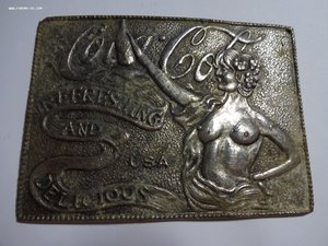 Пряга старая реклама Кока-колы в стиле ню