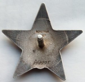 Красная Звезда № 858705 (18), гагреневая кожа.