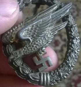 Знак ПАРАШЮТИСТ люфтваффе