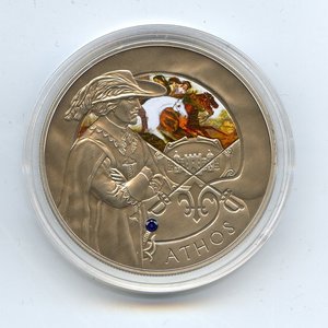 Серия "Три мушкетёра". 20р. Ag925. Беларусь.