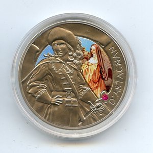 Серия "Три мушкетёра". 20р. Ag925. Беларусь.