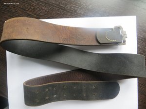 Ремень,3 Рейх,  пряжка золоченая.состояние хорошее