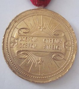 царская Сербия, медаль Отличный стрелок