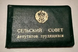 ЧИАССР, Депутат Сельского Совета