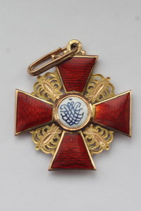 Орден Св. Анны 3ст золото