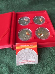 Серия "Три мушкетёра". 20р. Ag925. Беларусь.