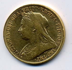 Соверен 1898 г.