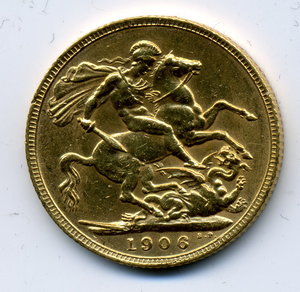 Соверен 1906 г.