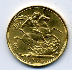 Соверен 1894 г.