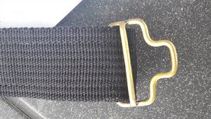 Ремень морской ВМФ Украины с одним подвесом для кортика