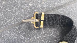 Ремень морской ВМФ Украины с одним подвесом для кортика