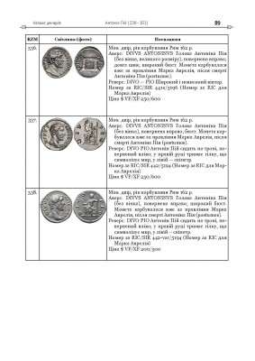 Денарии пяти хороших императоров династии Антонинов 1-2 том