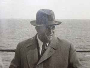 Хрущев и маршал Титто на карабле Нахимов.
