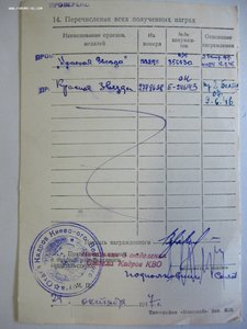 Комплект из трех КЗ с знаком "Коллегия судей" и грамотой