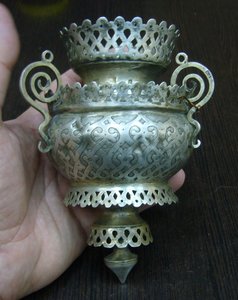 Лампада серебро 84