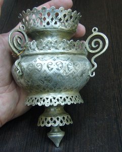 Лампада серебро 84