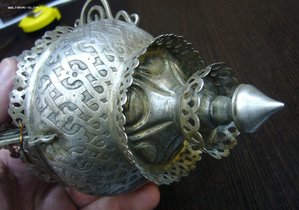Лампада серебро 84