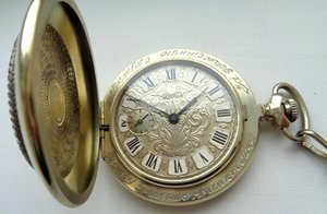 Часы Молния наградные 60 лет ОБХСС-УБЭП
