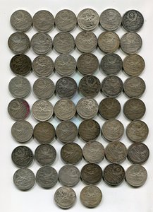 Полтинники-233 шт.