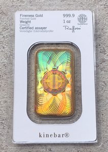 “Золотая унция» 31,1 Слиток унцовый. Люкс.