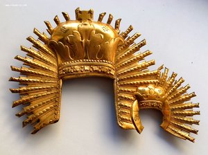 Огромных размеров Венец на храмовую, церковную икону.