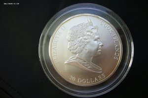 Острова Кука 20 долларов 2008 Рождение Венеры