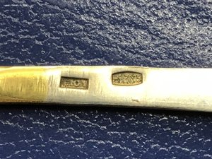 ЛОТ 01. Серебряные Ложки 6шт. 875 проба. Общий вес - 69гр.