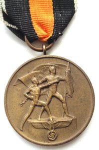 Медаль За присоединение Судет.