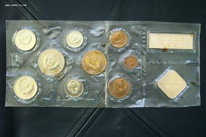 Набор монет СССР мяг - 1975