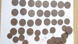 1-2-3 копейки 1916 Оккупационные 57 штук