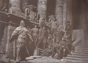 Рейхстаг. Червень 1945 року. Коло входу на 2 поверх.