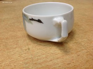 6 чашек с блюдцем Rosenthal Donatello Синяя вишня