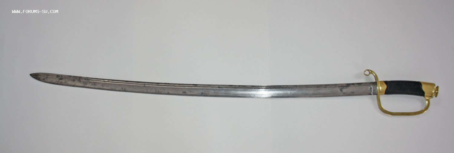 Шашка офицерская обр.1881 г. Редкое травление ЗОФ