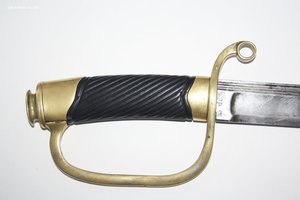 Шашка офицерская обр.1881 г. Редкое травление ЗОФ