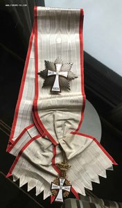 Орден Данеброг. Дания. Гранд Кросс. ( Большой Крест )