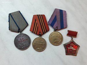 Комплект на танкиста - медали