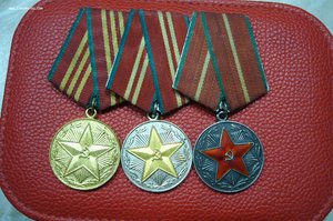 Комплект выслуга МВД серебро