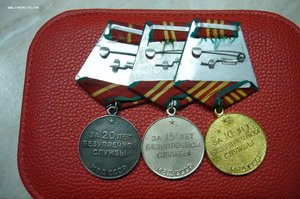 Комплект выслуга МВД серебро