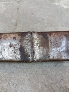 Польша сабля офицерская 20-е? травление и девиз.