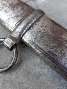 Польша сабля офицерская 20-е? травление и девиз.