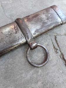 Польша сабля офицерская 20-е? травление и девиз.